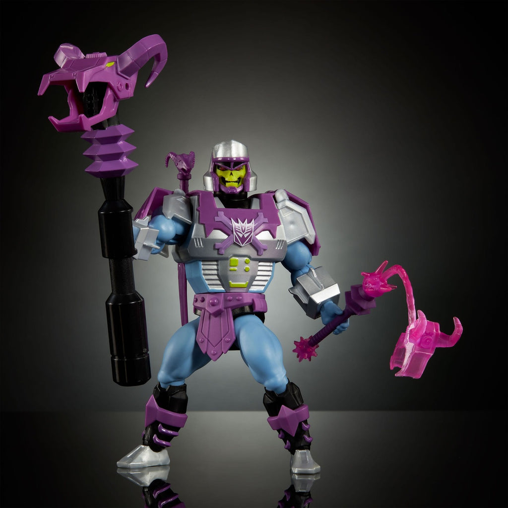 Image produit Figurine articulée Masters of the Universe x Transformers Megatron Armor Skeletor heo European Exclusive 14 cm