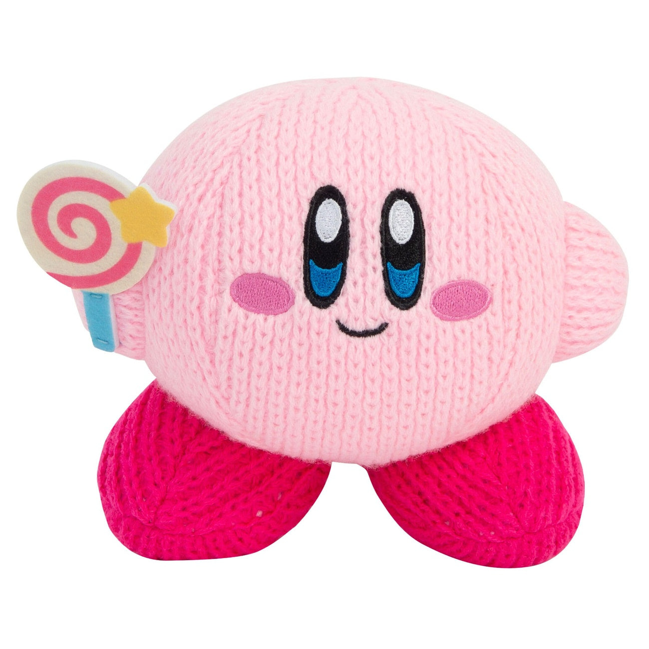 Image produit Kirby Peluche Nuiguru-Knit Kirby avec Baguette Bonbon Invincible