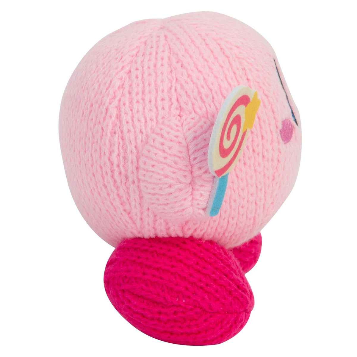 Image produit Kirby Peluche Nuiguru-Knit Kirby avec Baguette Bonbon Invincible