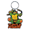 Image produit Teenage Mutant Ninja Turtles porte-clés de sac PVC Soft Touch Michelangelo