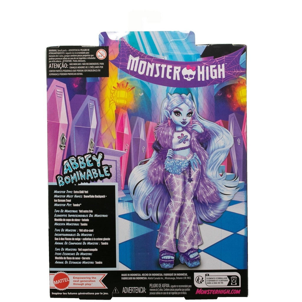 Image produit Poupée Monster High Abbey Bominable