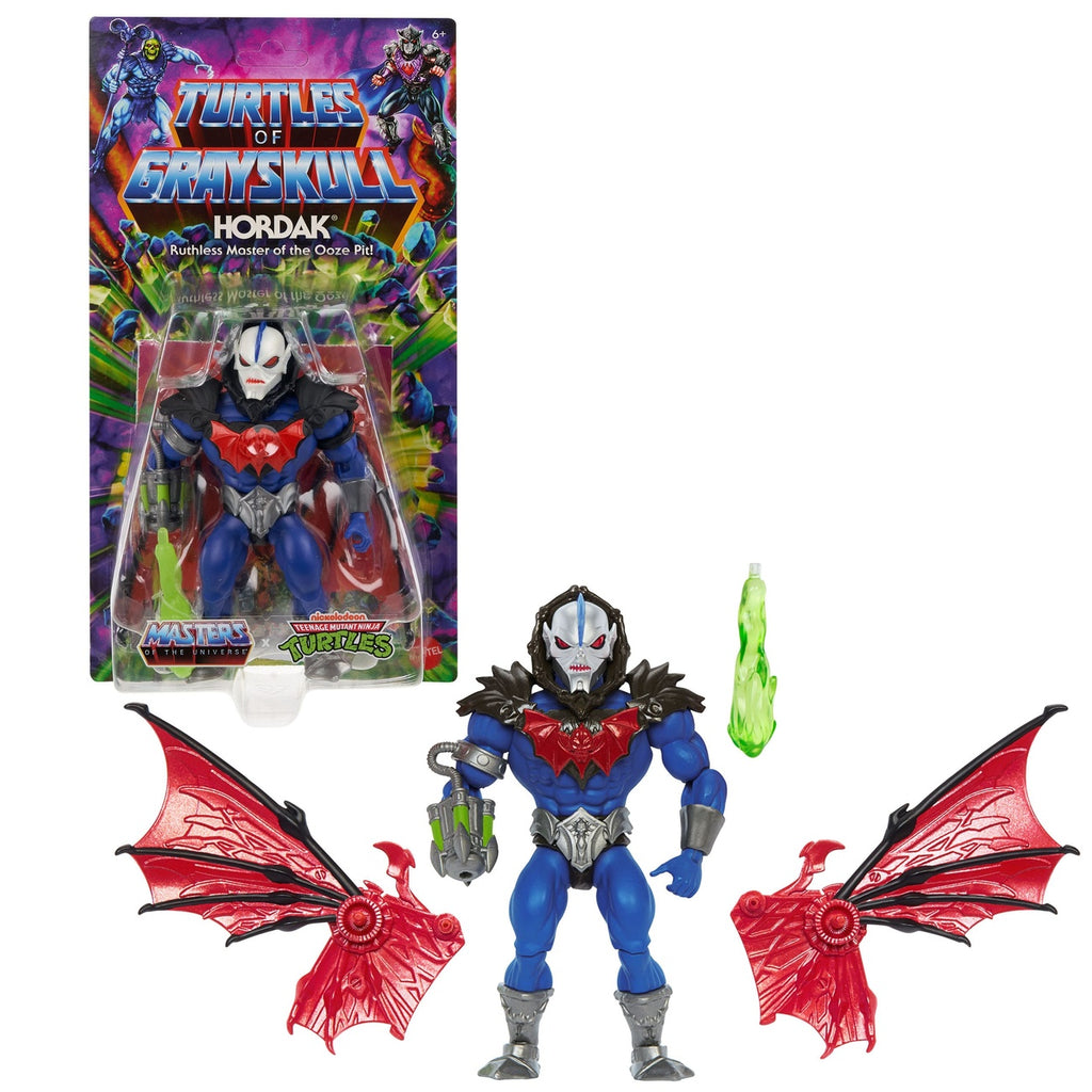 Image produit MOTU x TMNT : Turtles of Grayskull figurine d’action Hordak 14 cm
