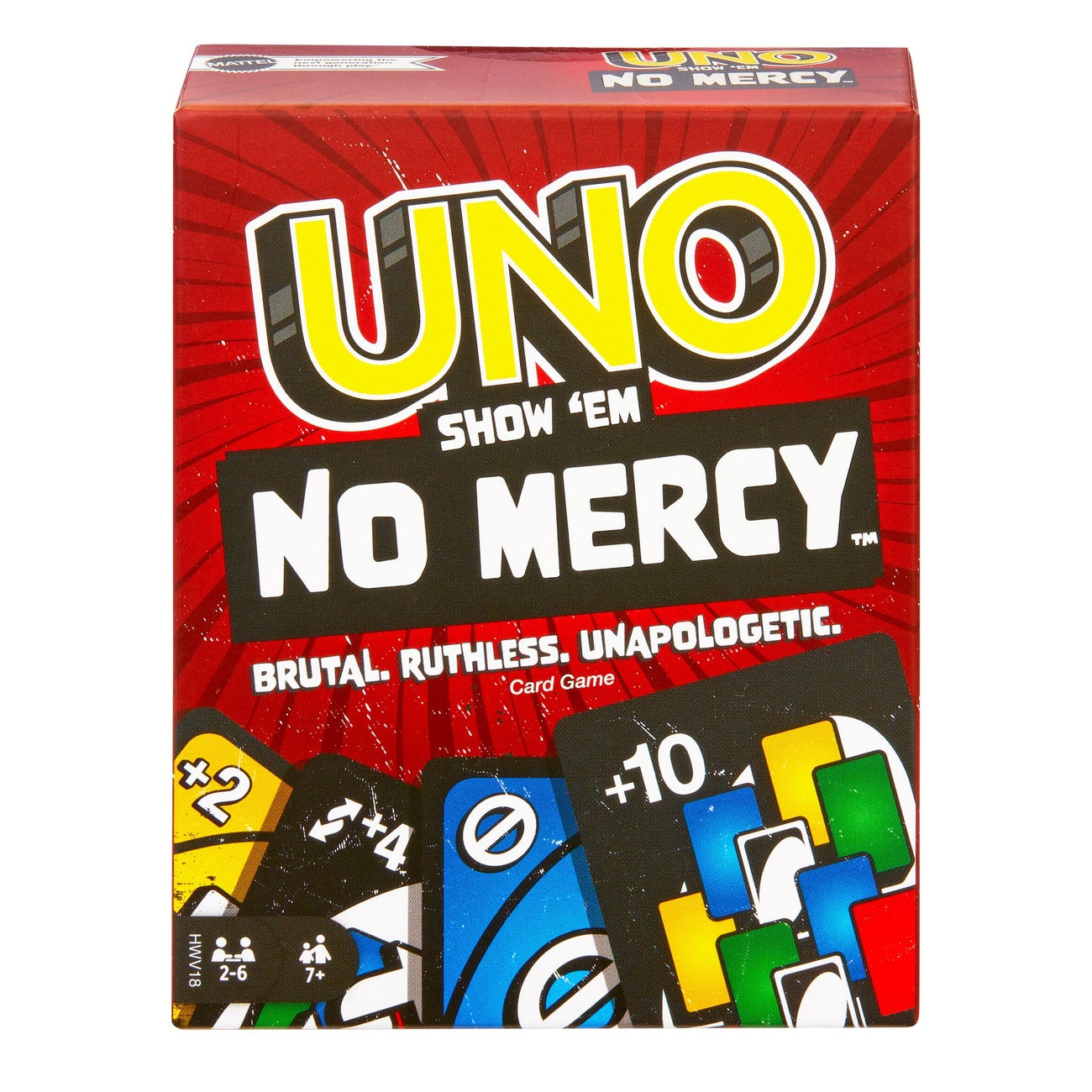 Image produit Jeu de cartes UNO No Mercy