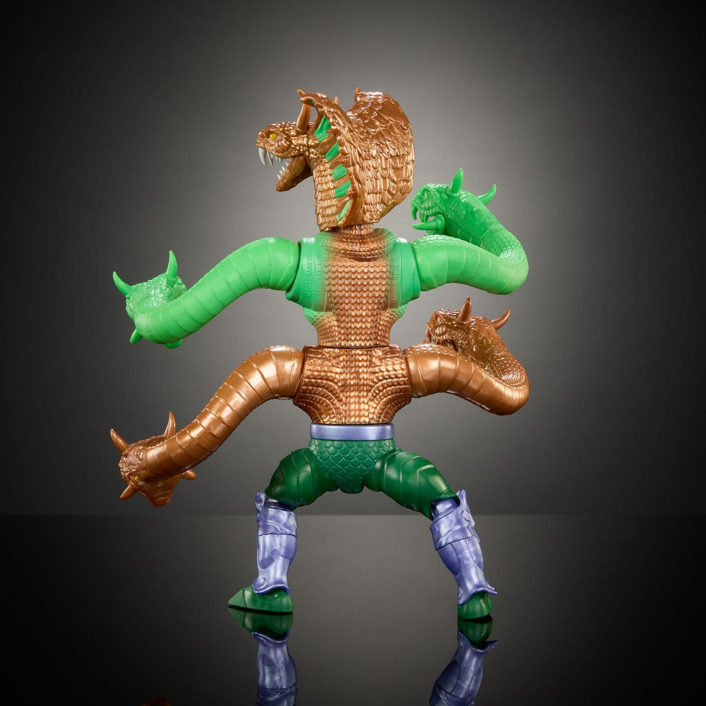 Image produit MOTU x TMNT : Turtles of Grayskull figurine d’action Deluxe King Hiss 14 cm
