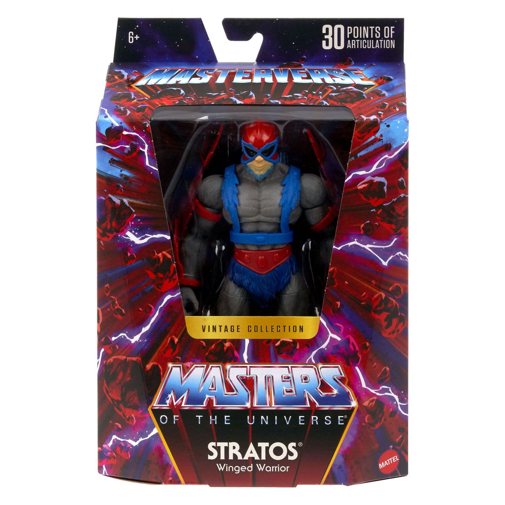 Image produit Masters of the Universe Masterverse Vintage Collection figurine d’action Stratos 18 cm