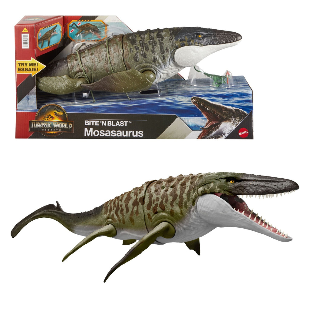 Product image Jurassic World: Rebirth Action Figure Bite 'n Blast Mosasaurus 65 cm