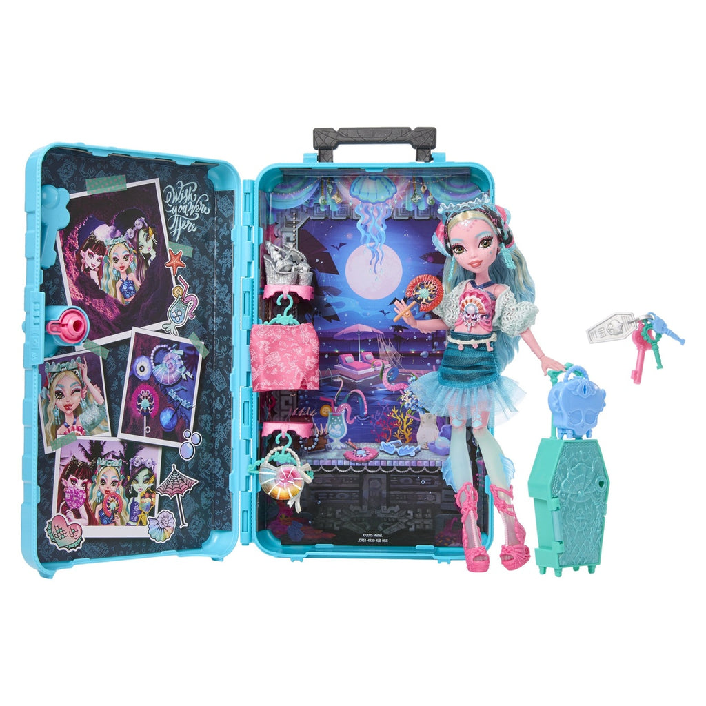 Image produit Monster High Poupée Skulltimate Secrets Destination : Gore-geous Oasis – Lagoona Blue