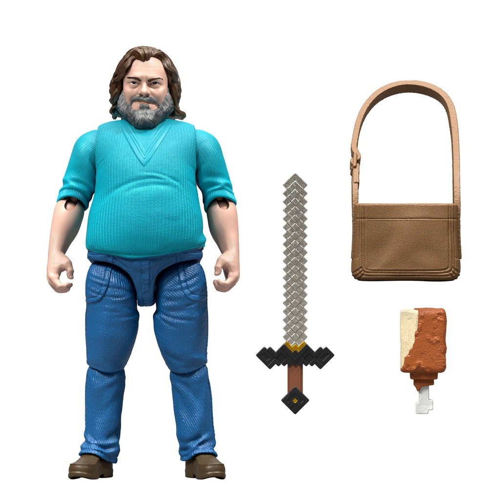 Image produit Une figurine d’action Steve 10 cm – Le film Minecraft