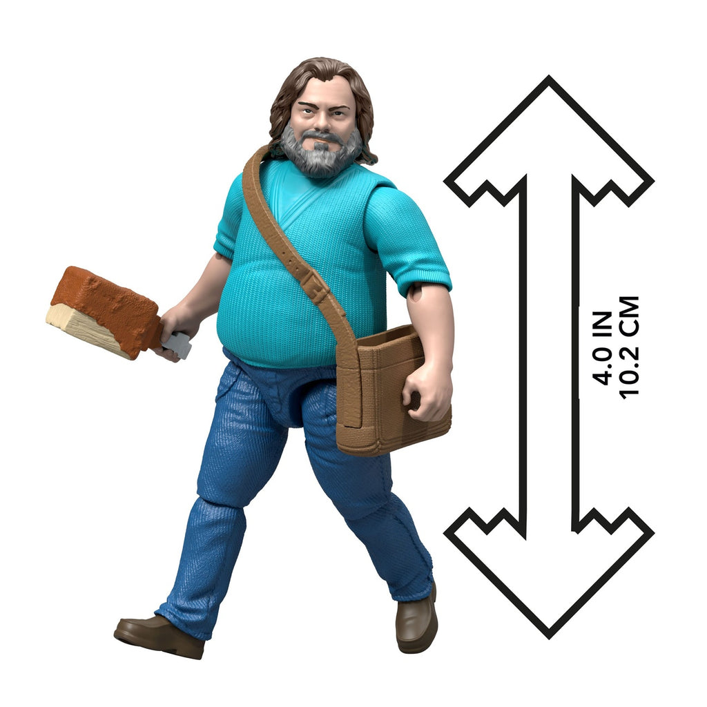 Image produit Une figurine d’action Steve 10 cm – Le film Minecraft
