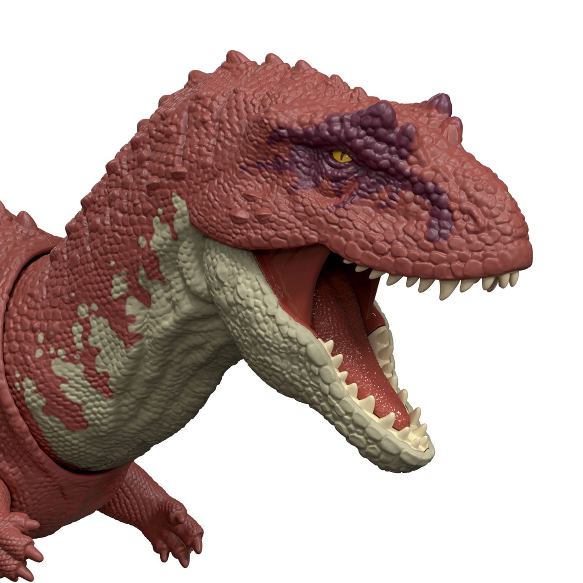 Image produit Jurassic World : La Renaissance figurine articulée Wild Roar Aucasaurus avec son 12 cm