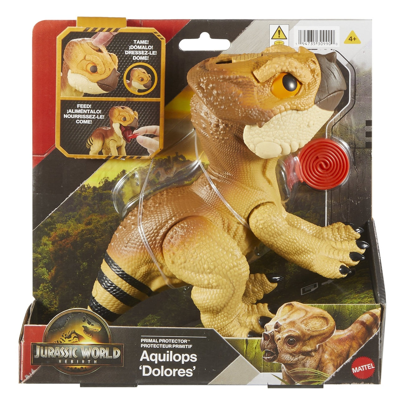 Product image Jurassic World: Rebirth Interactive Action Figure Aquilops Dolores 13 cm
