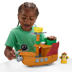 Image produit Mon Mario – Coffret Little People Vaisseau volant de Bowser