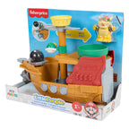 Image produit Mon Mario – Coffret Little People Vaisseau volant de Bowser