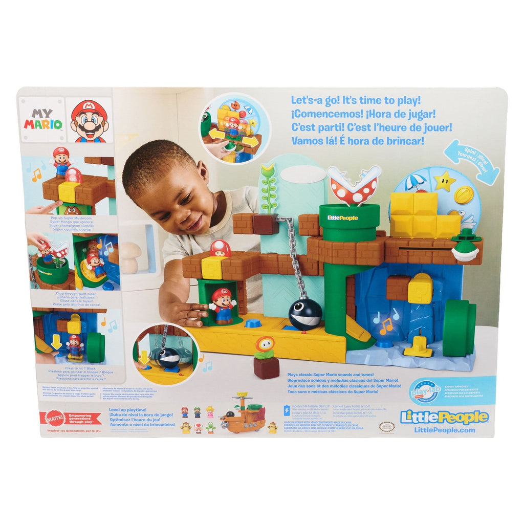 Image produit Mon Mario Little People Coffret d’aventures de Mario