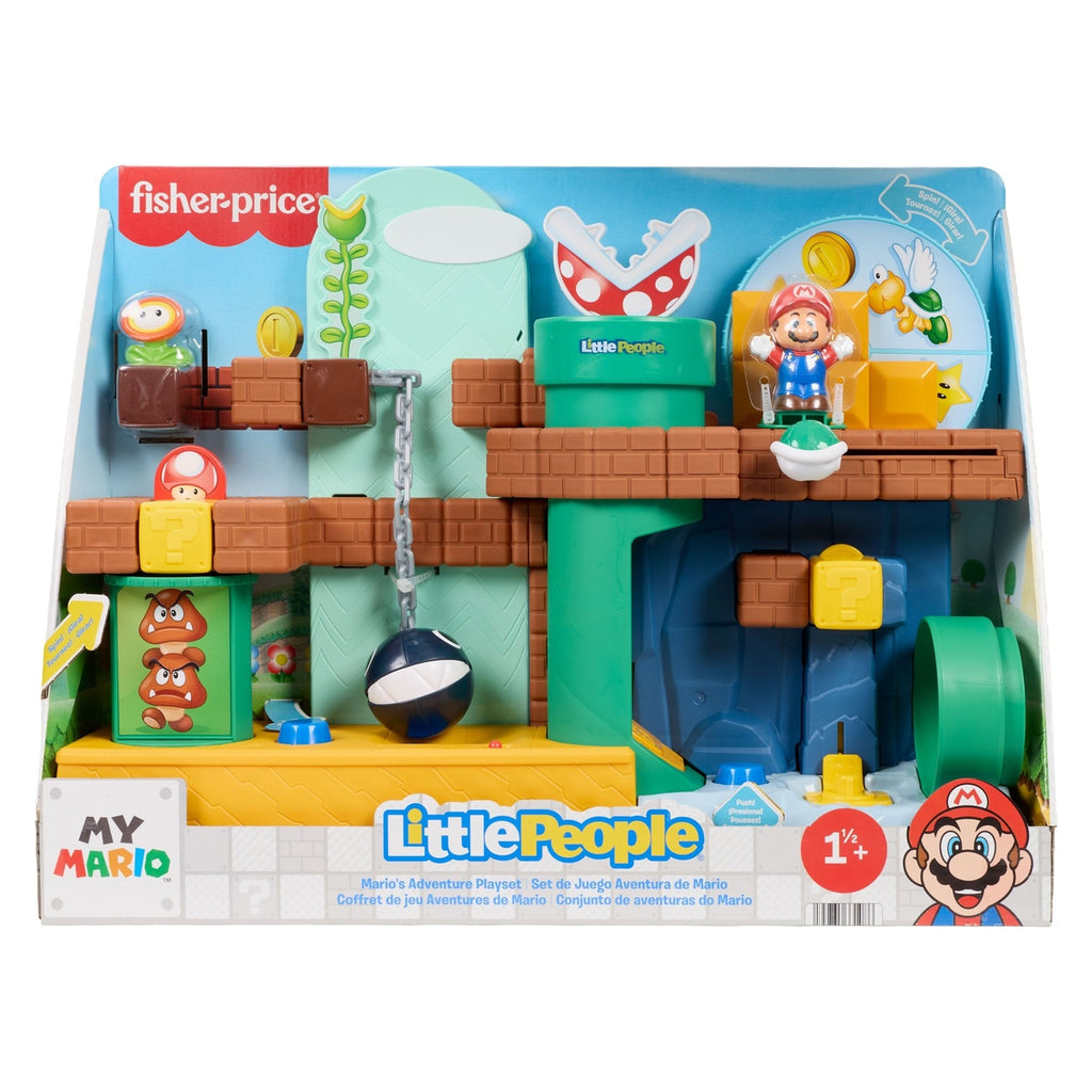 Image produit Mon Mario Little People Coffret d’aventures de Mario