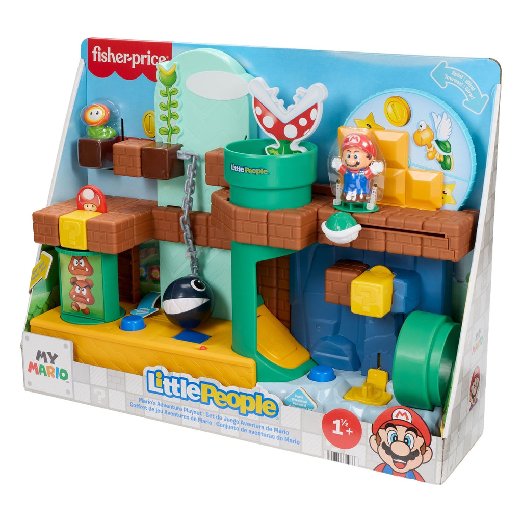 Image produit Mon Mario Little People Coffret d’aventures de Mario