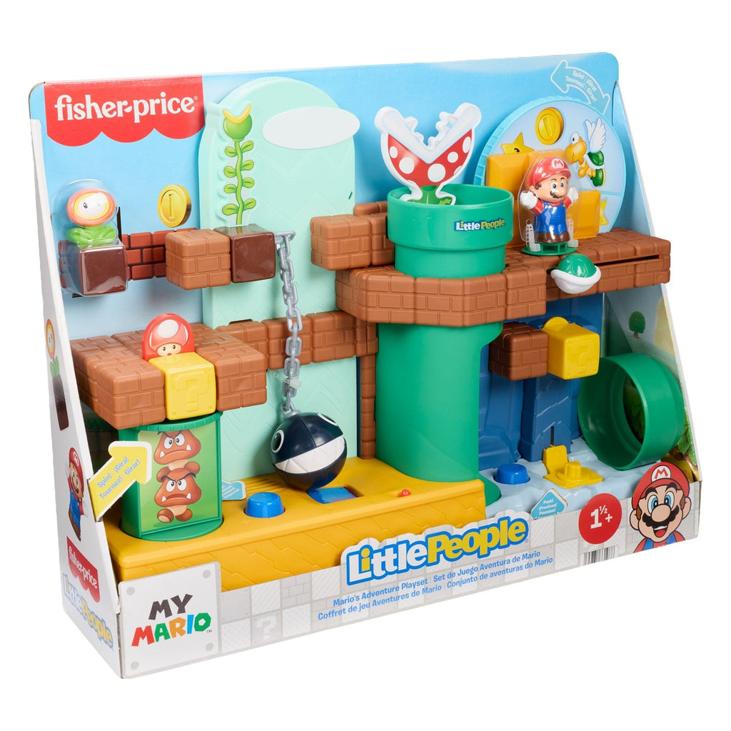 Image produit Mon Mario Little People Coffret d’aventures de Mario