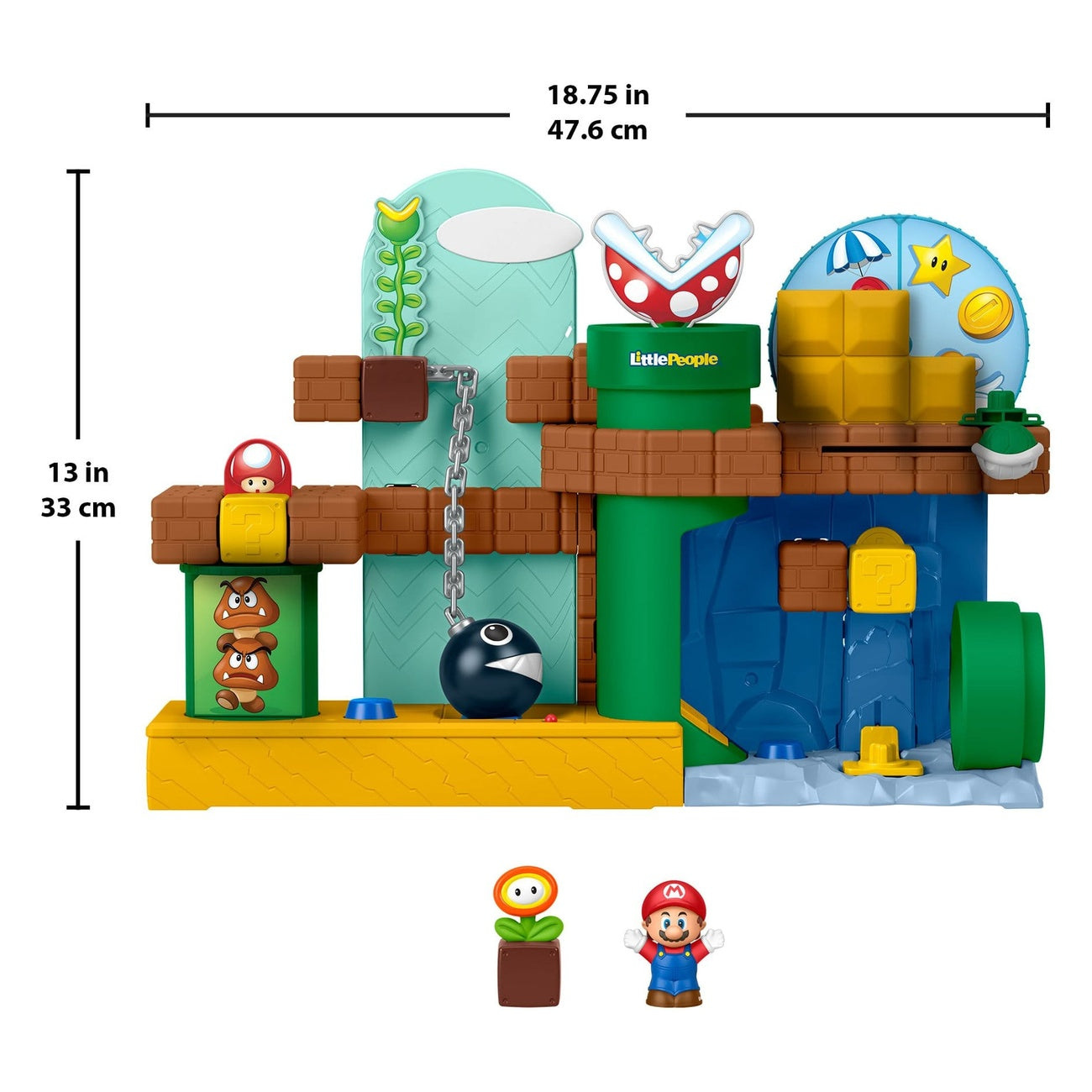 Image produit Mon Mario Little People Coffret d’aventures de Mario