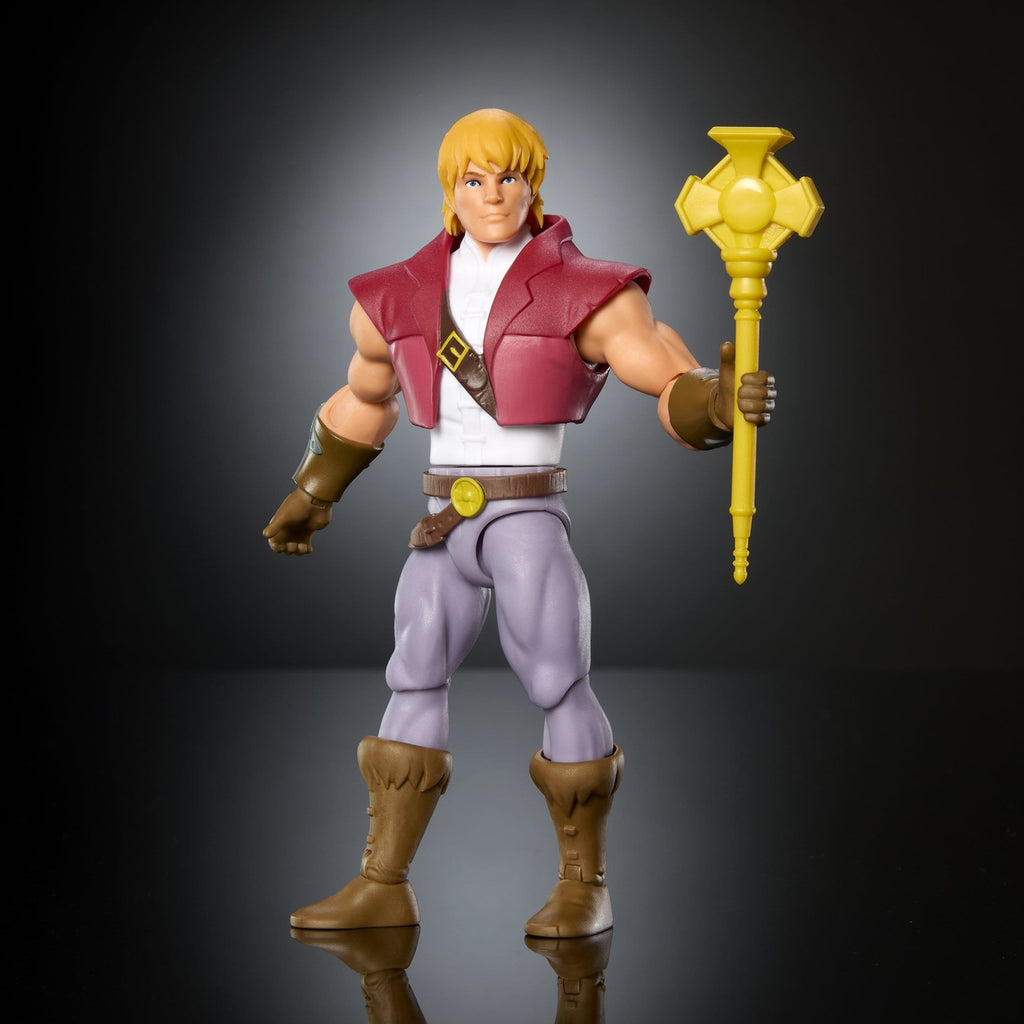 Image produit Masters of the Universe Origins figurine d’action Cartoon Collection : Prince Adam 14 cm