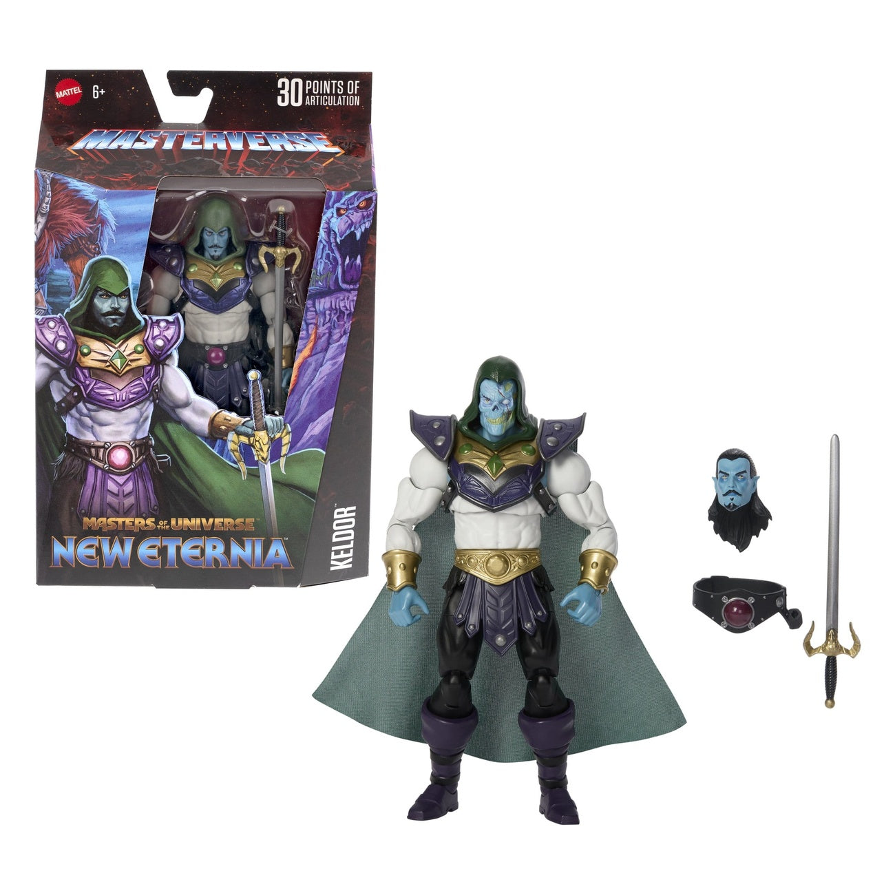 Image produit Masters of the Universe Masterverse figurine articulée New Eternia : Keldor 18 cm