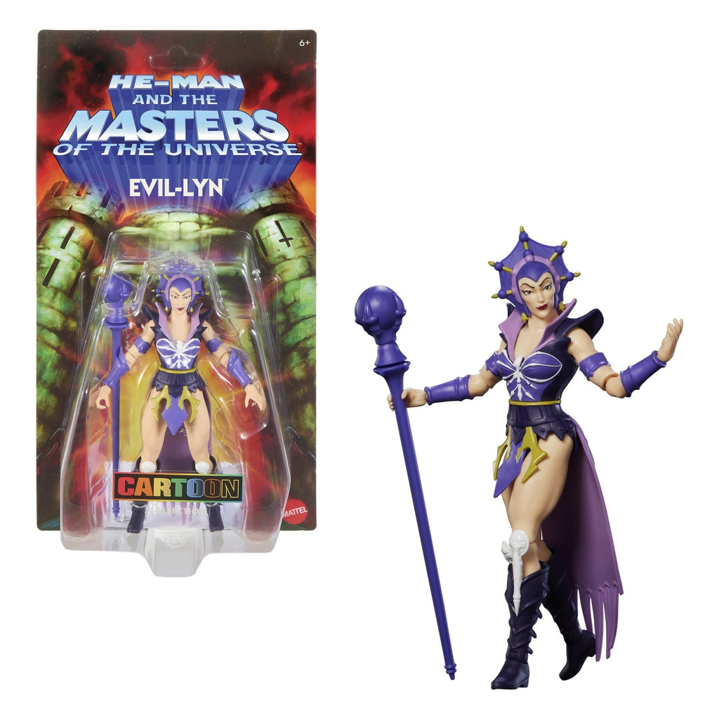 Image produit Masters of the Universe Origins figurine articulée Cartoon Collection : Evil-Lyn 14 cm