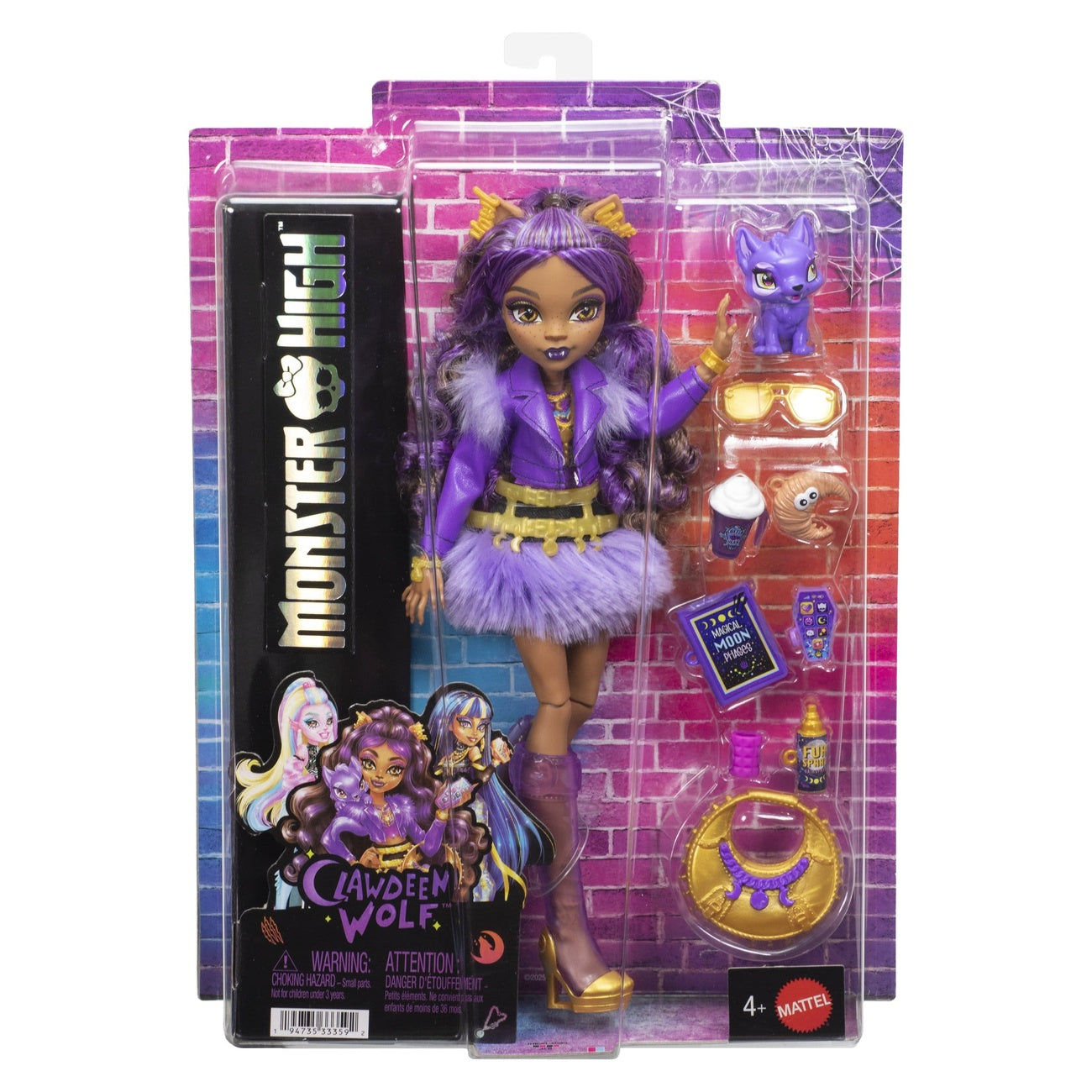 Image produit Poupée Monster High Clawdeen Wolf
