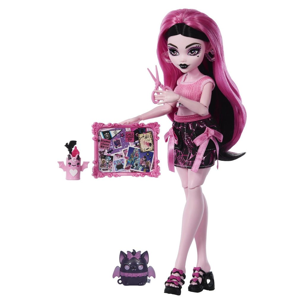 Image produit Monster High Poupée Self-Scare Secrets Draculaura