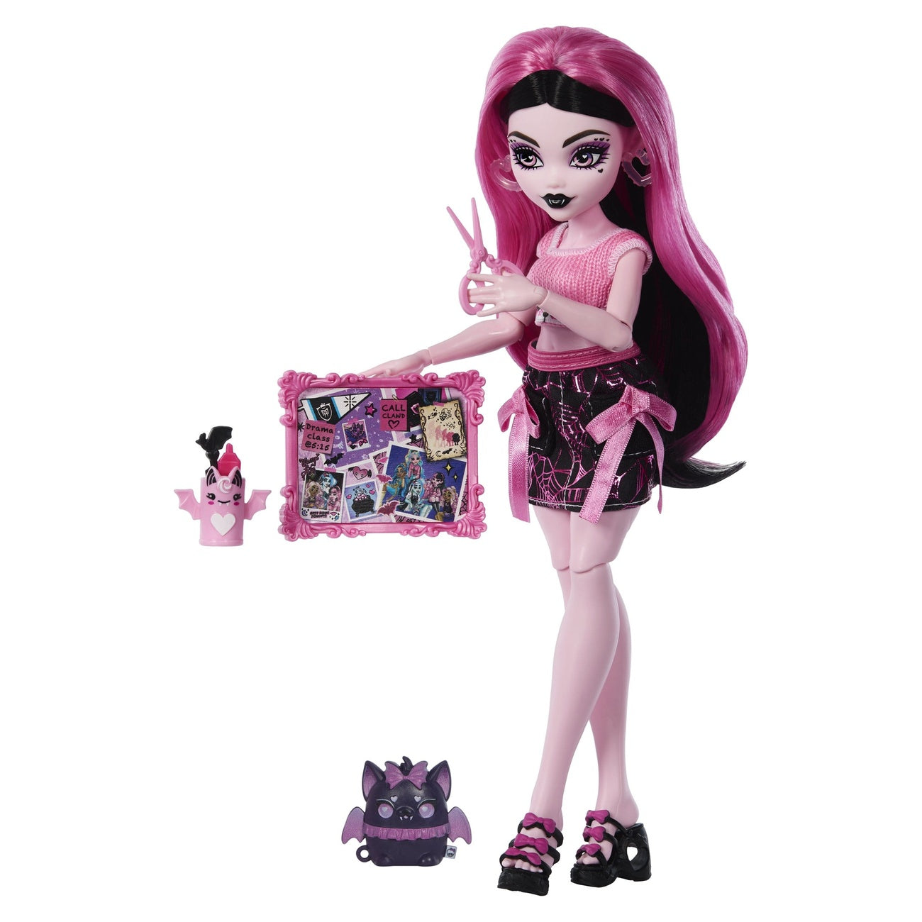 Image produit Monster High Poupée Self-Scare Secrets Draculaura