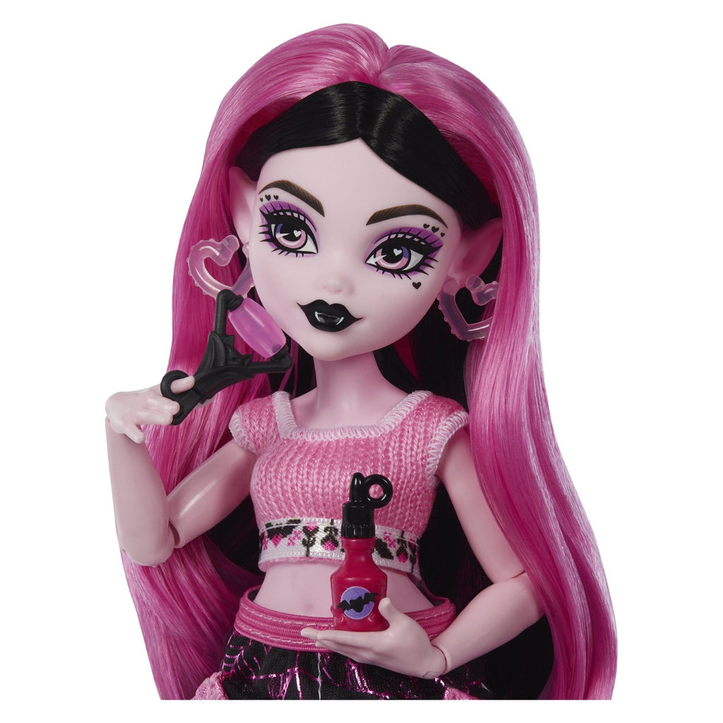 Image produit Monster High Poupée Self-Scare Secrets Draculaura