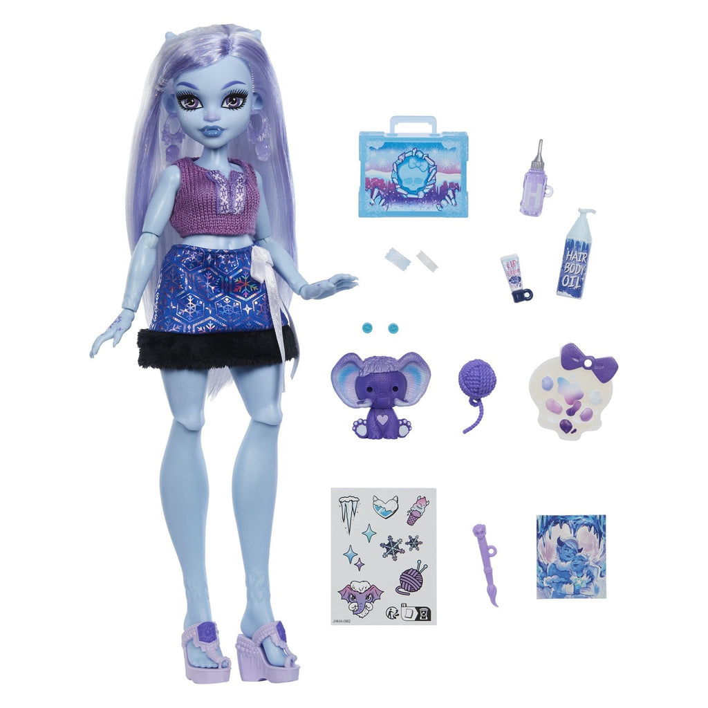 Image produit Monster High Poupée Self-Scare Secrets Abbey Bominable