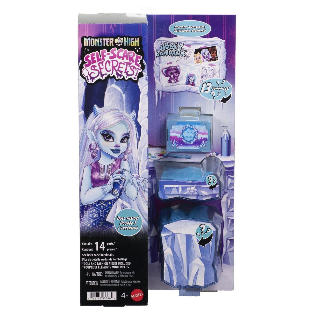 Image produit Monster High Poupée Self-Scare Secrets Abbey Bominable