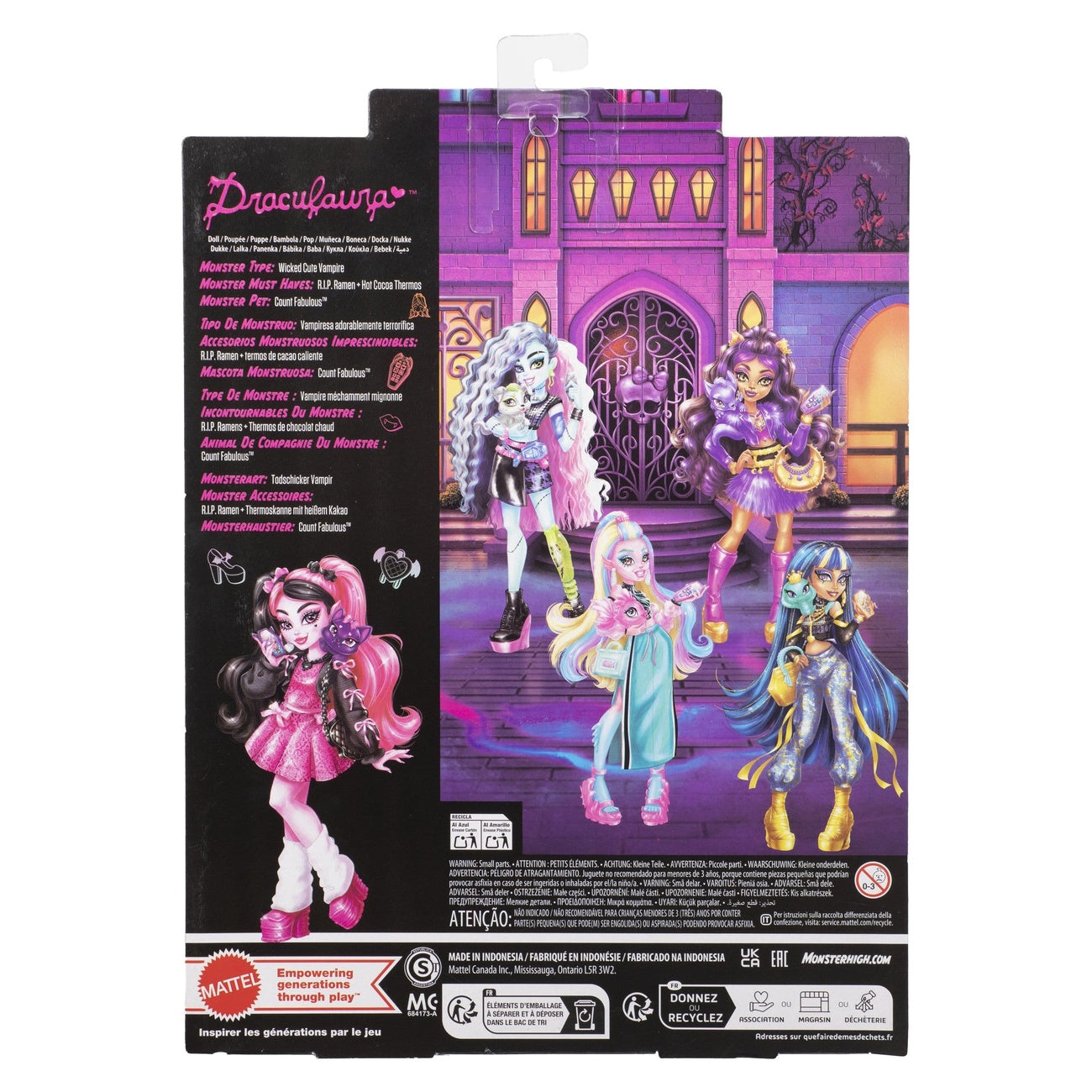 Image produit Poupée Monster High Draculaura