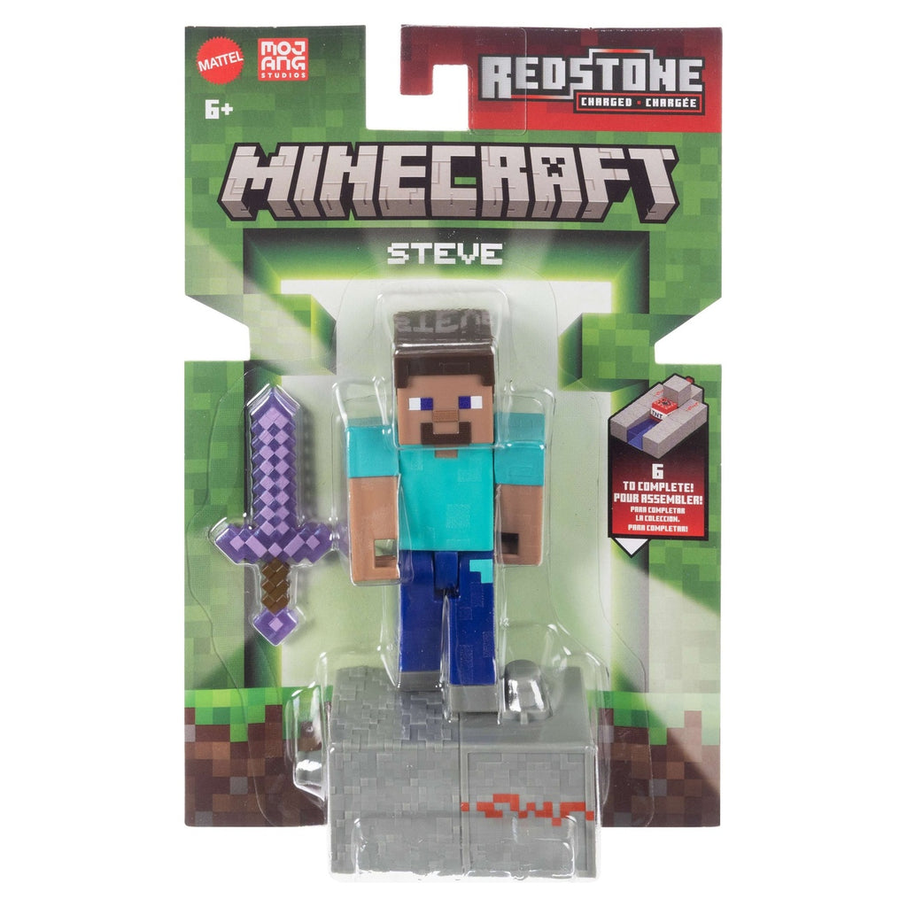 Image produit Figurine articulée Minecraft Steve 8 cm
