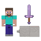 Image produit Figurine articulée Minecraft Steve 8 cm