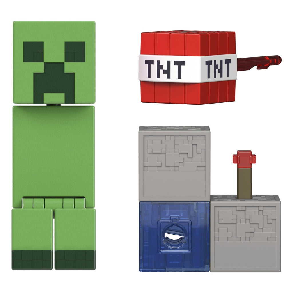 Image produit Figurine articulée Minecraft Creeper 8 cm