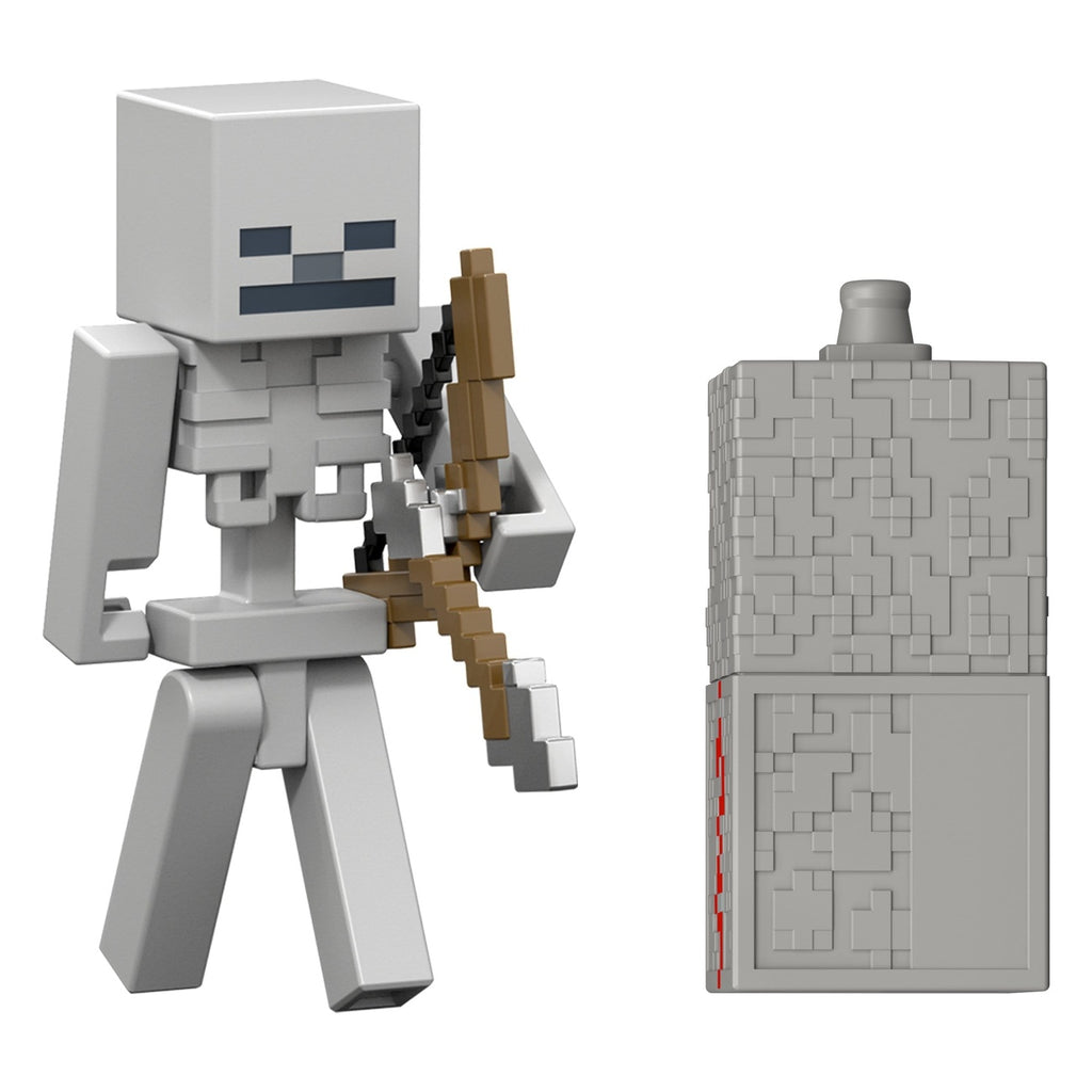 Image produit Figurine articulée Minecraft Squelette 8 cm