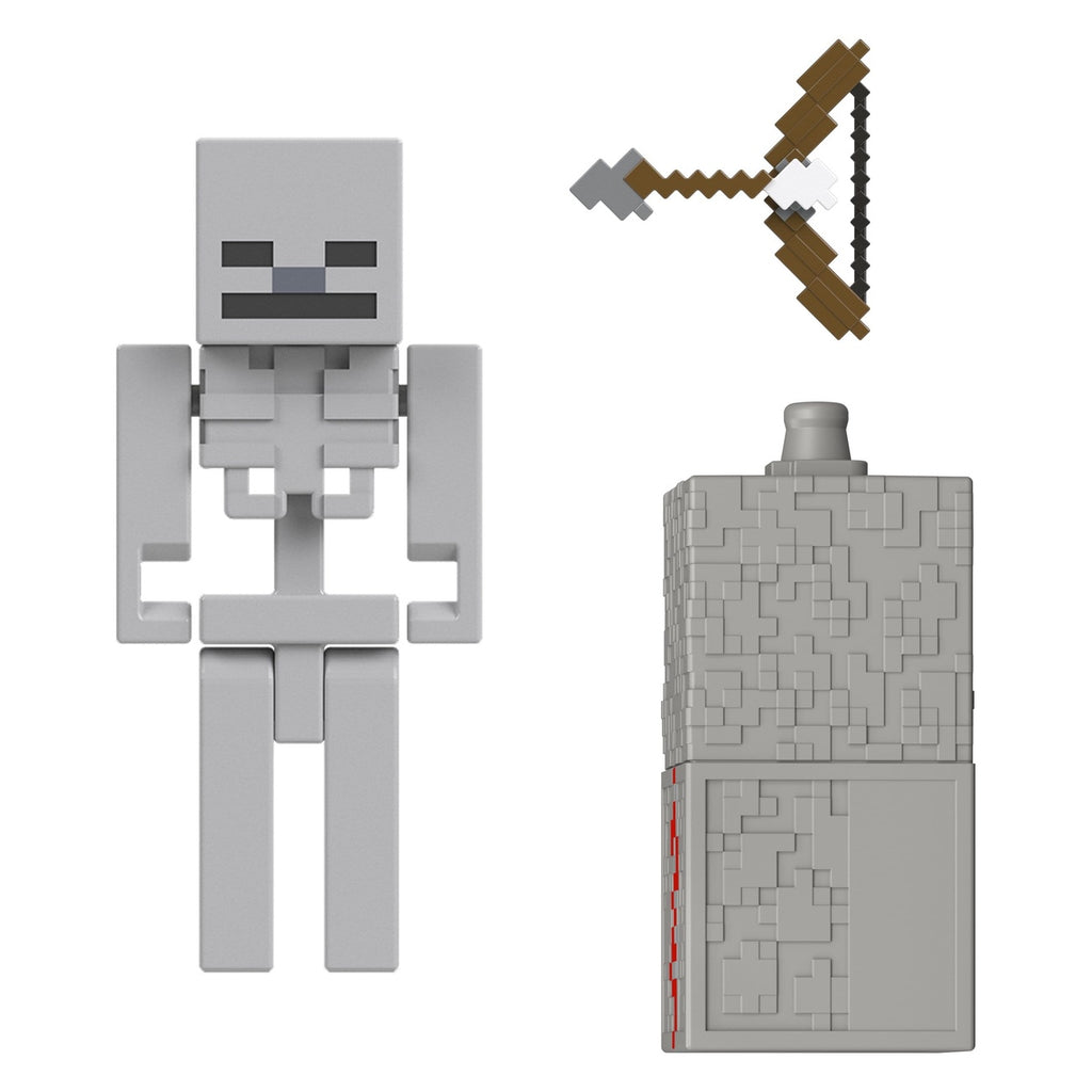 Image produit Figurine articulée Minecraft Squelette 8 cm