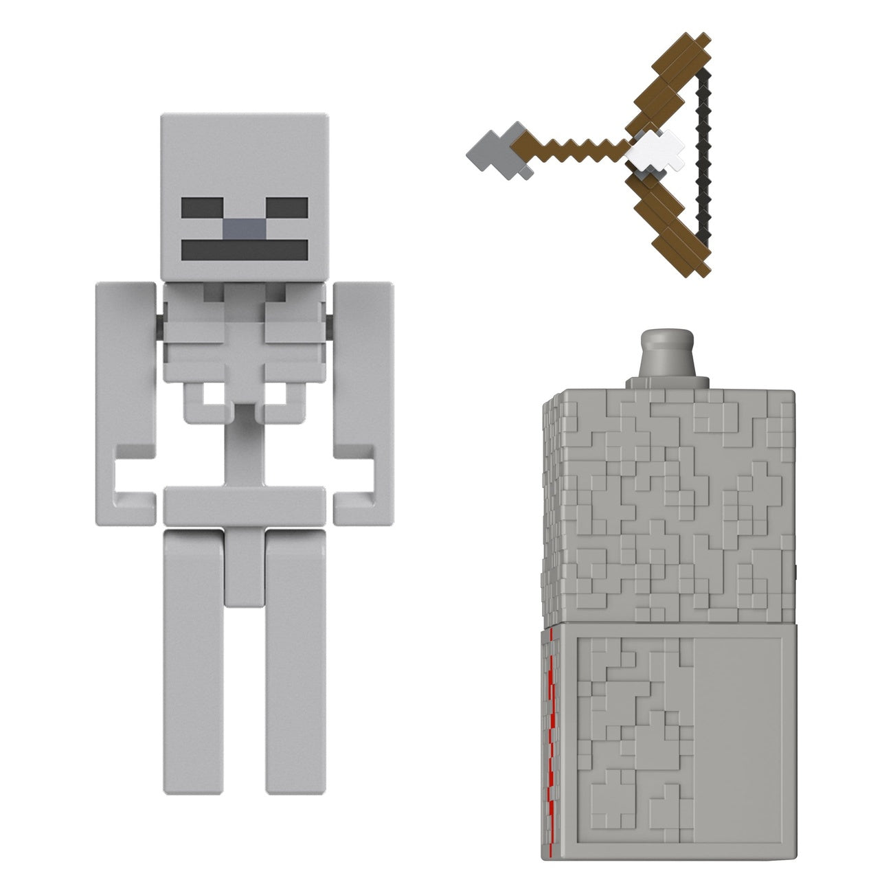 Image produit Figurine articulée Minecraft Squelette 8 cm