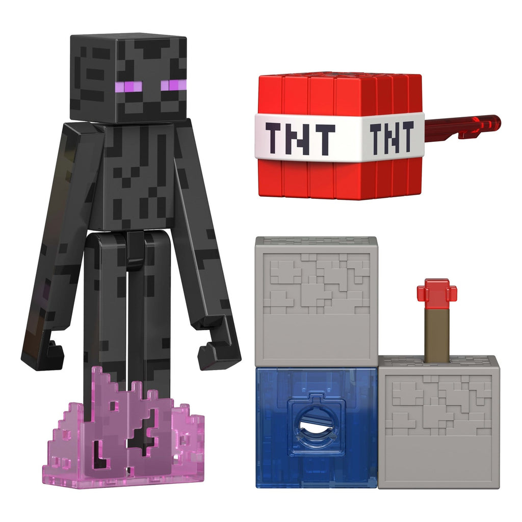 Image produit Figurine articulée Minecraft Enderman 8 cm