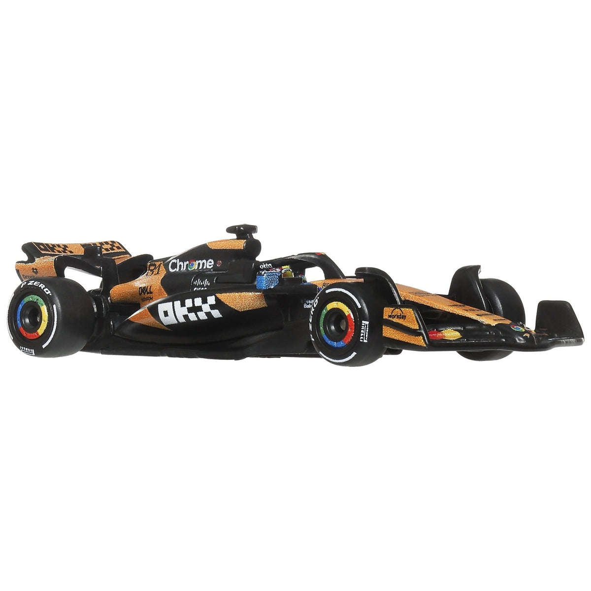 Image produit Formule 1 Hot Wheels véhicule Premium moulé sous pression 1:64 Team McLaren : Pilote 1