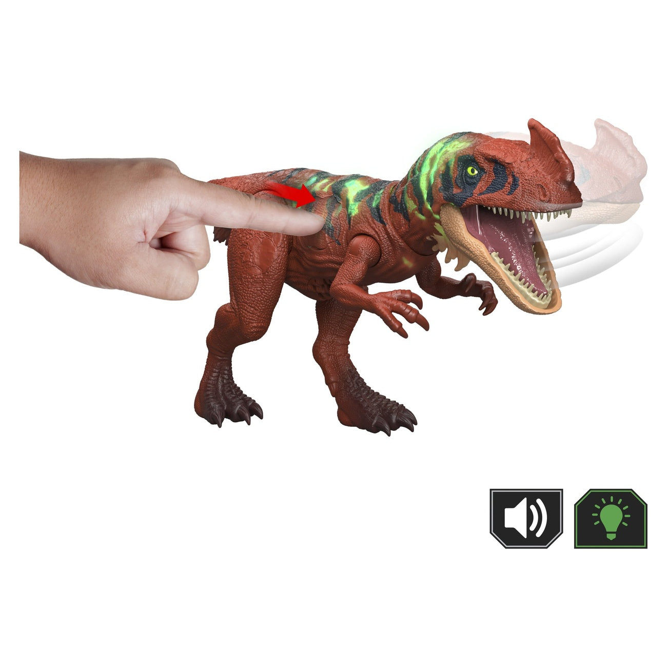 Product image Jurassic World: Survival Action Figure Wild Roar Afrovenator