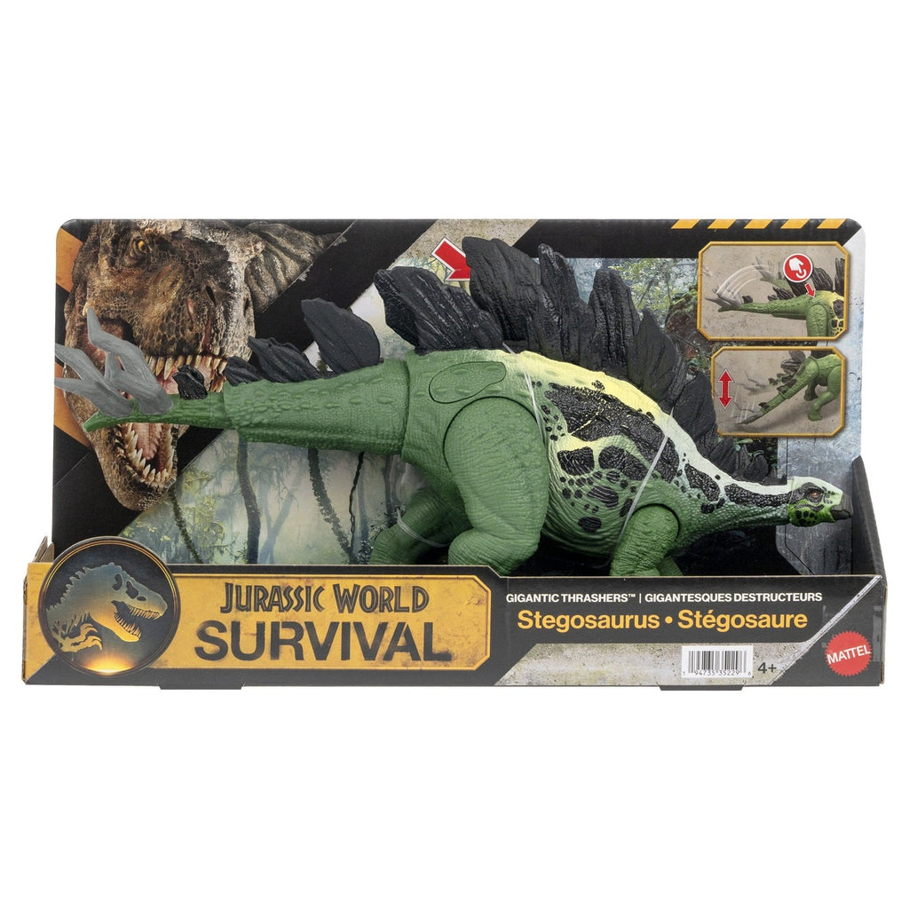 Image produit Jurassic World: Survival figurine articulée Gigantic Thrashers Stégosaurus