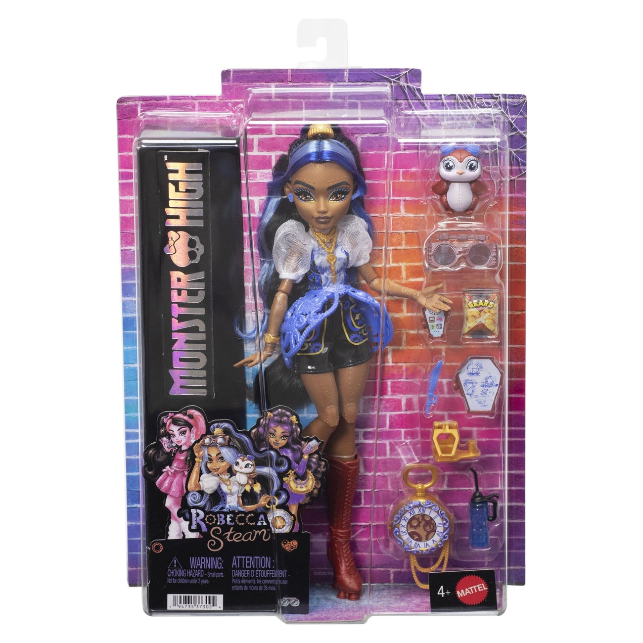 Image produit Poupée Monster High Robecca Steam