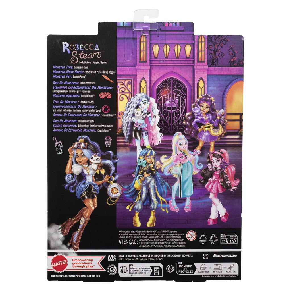 Image produit Poupée Monster High Robecca Steam