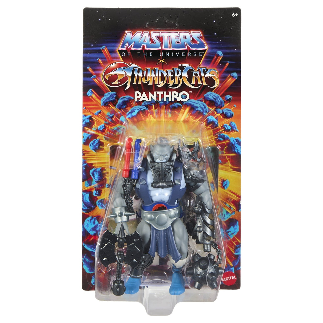Image produit Masters of the Universe x ThunderCats Figurine articulée Panthro 14 cm
