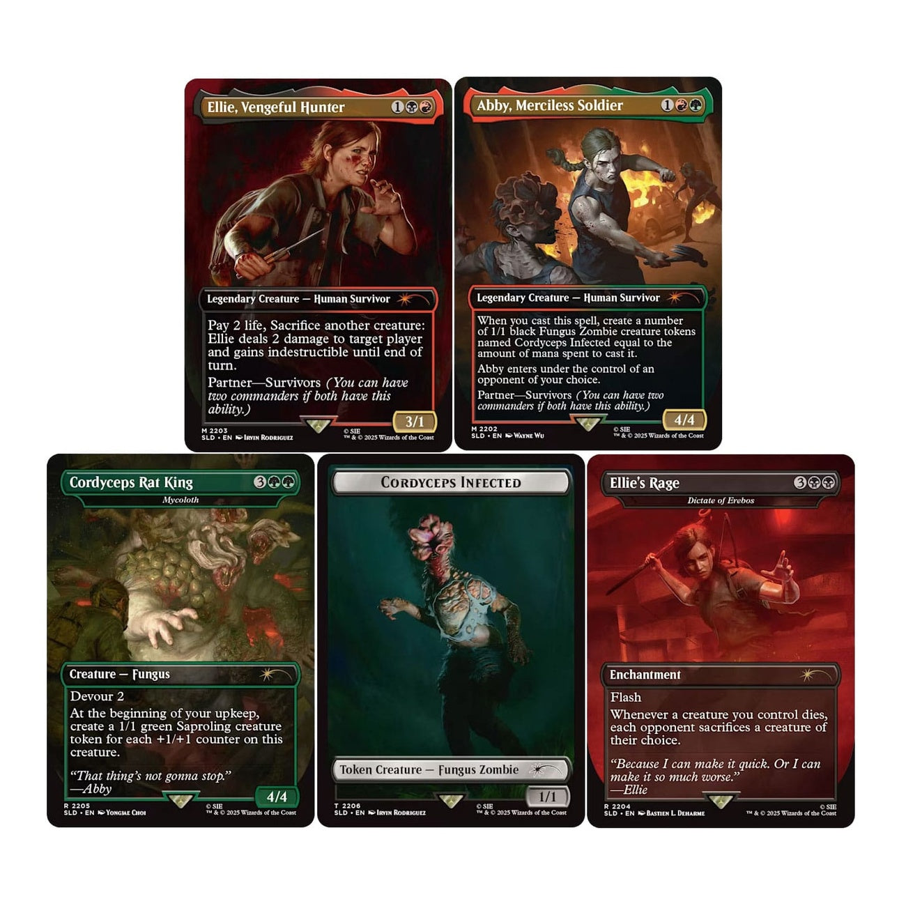Image produit Magic the Gathering Secret Lair x PlayStation : The Last of Us Part II anglais