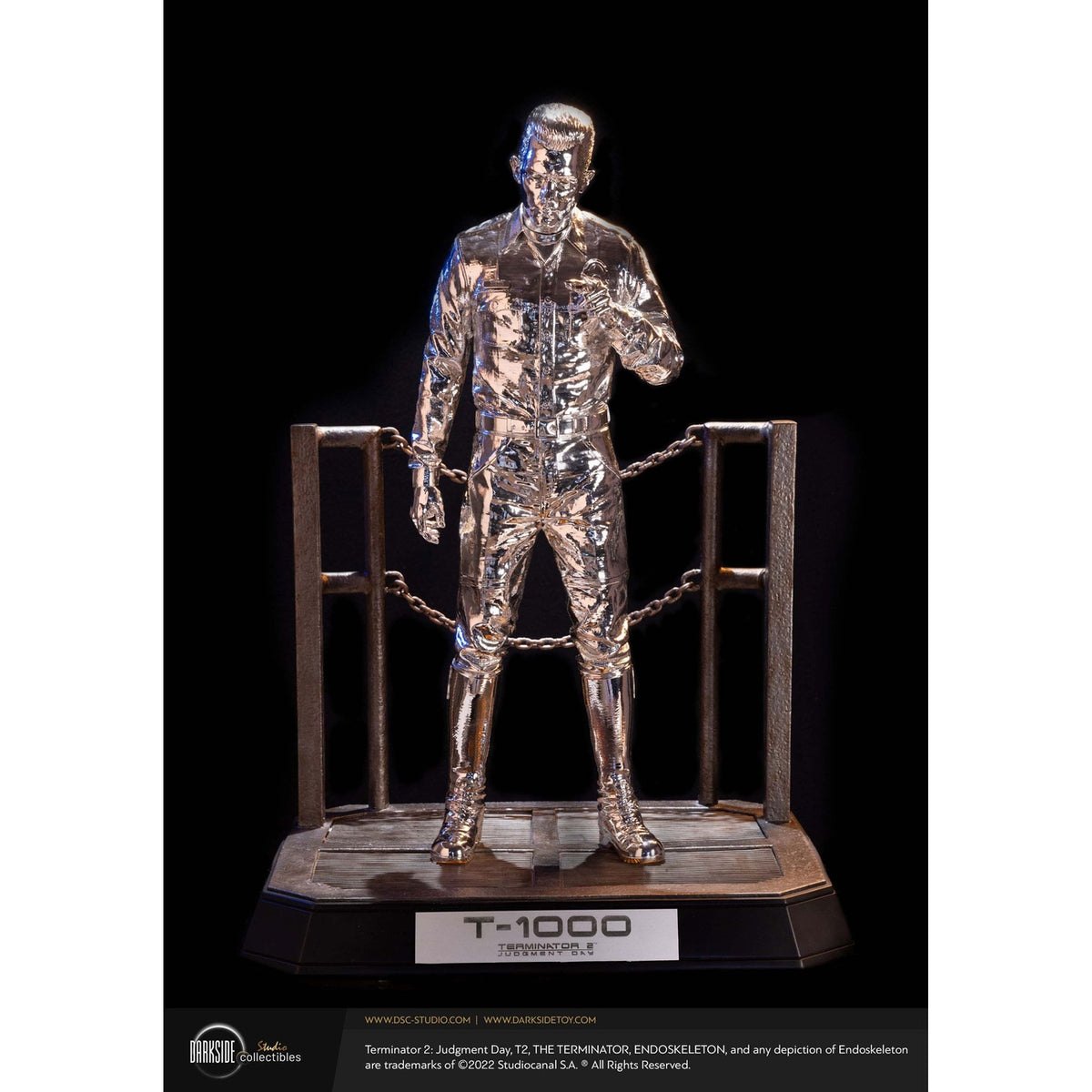 Product image Terminator 2 Judgment Day Premium Statue 1/3 T-1000 Liquid Metal 30th Anniversary Edition 70 cm