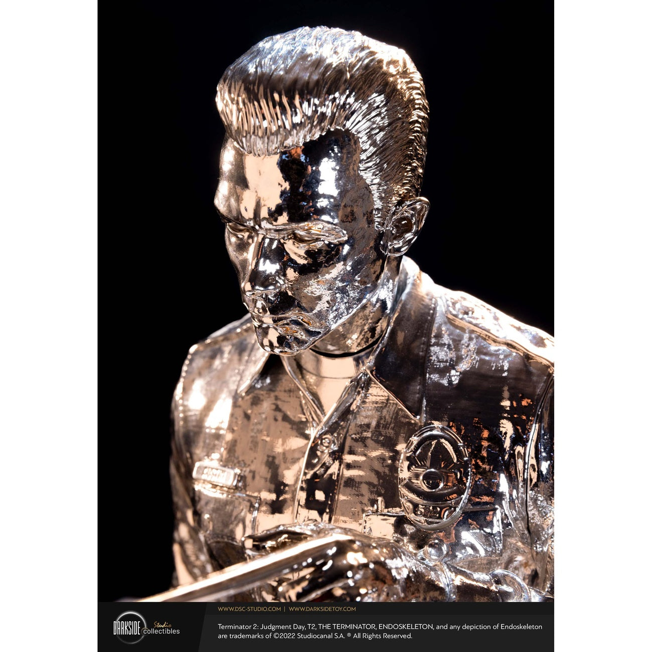 Product image Terminator 2 Judgment Day Premium Statue 1/3 T-1000 Liquid Metal 30th Anniversary Edition 70 cm