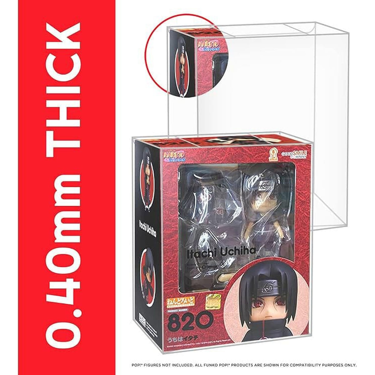 Image produit Boîtier PET lot de 10 pour figurines articulées Nendoroid