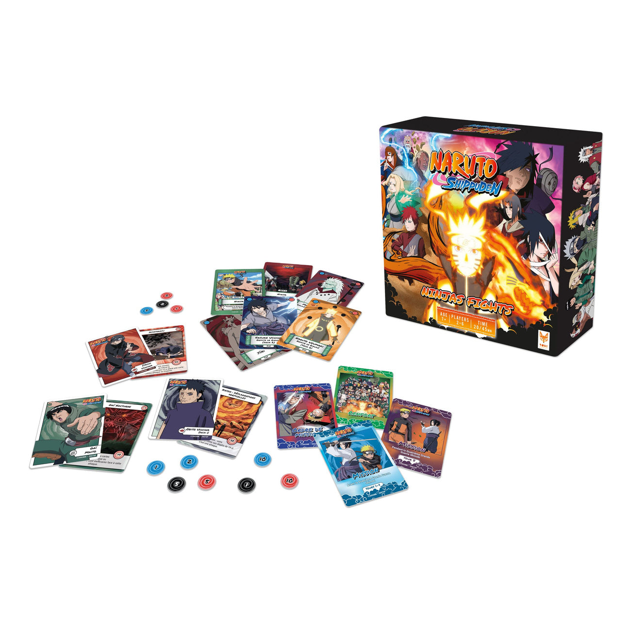 Image produit Naruto Jeu de cartes Ninjas Fights *Version anglaise*